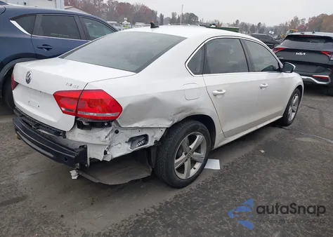 2014 Volkswagen Passat 1.8T Se из США, поврежденный, VIN 1VWBT7A32EC098646